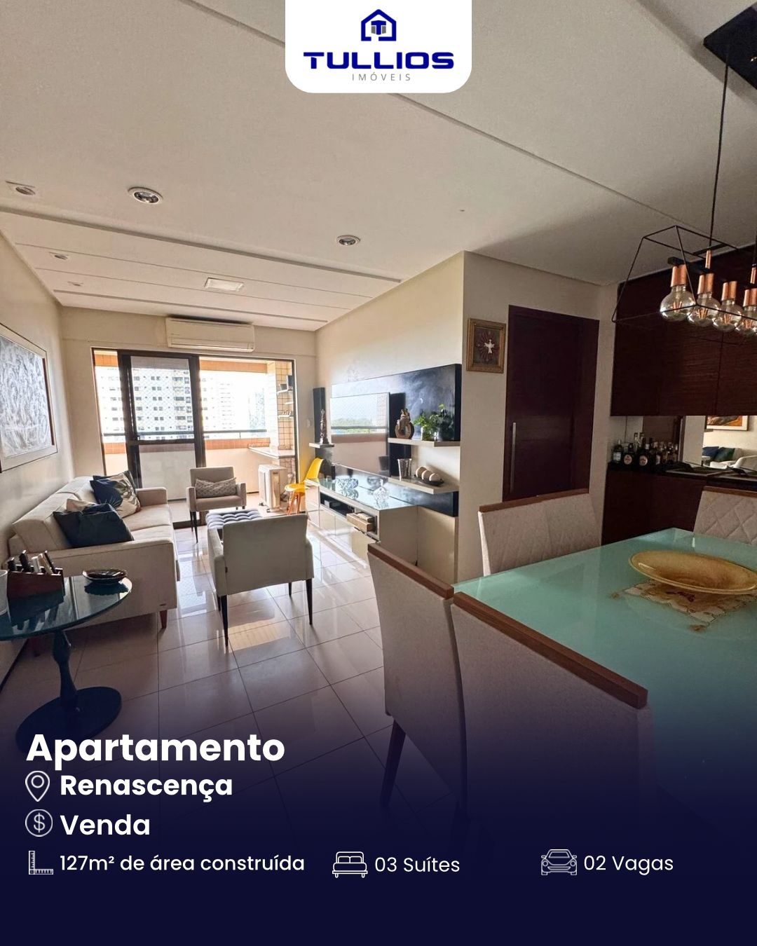 Apartamento à Venda no Renascença – Sofisticação e Vista Mar