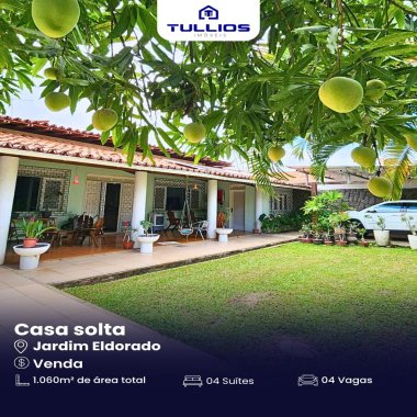 Casa de Alto Padrão à Venda – Jardim Eldorado
