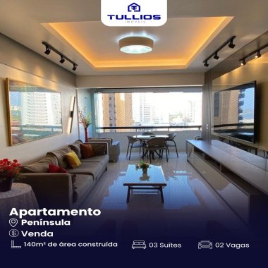 Apartamento de Alto Padrão na Península – Sofisticação e Conforto