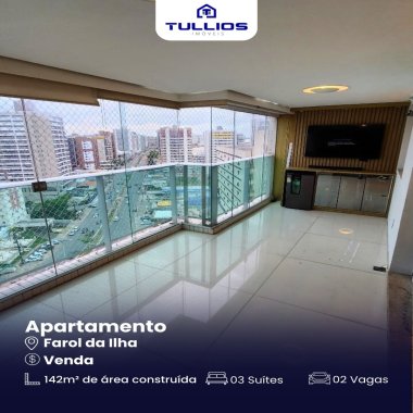 Apartamento no Farol da Ilha – Exclusividade e conforto em localização privilegiada!