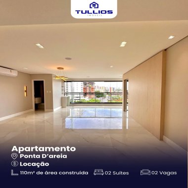 Apartamento para Locação na Ponta D’Areia – Vista Lagoa