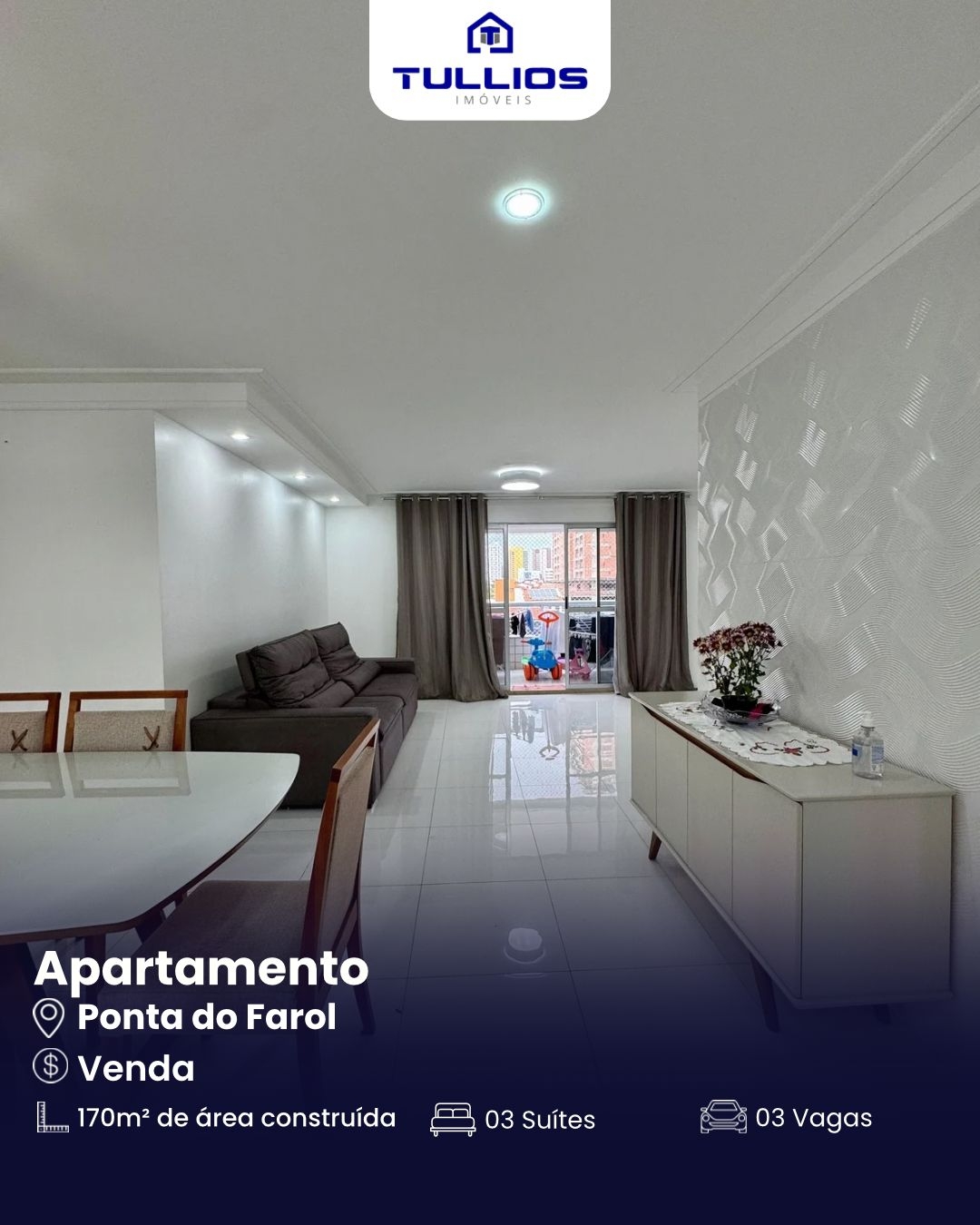 Apartamento à venda na Ponta do Farol!