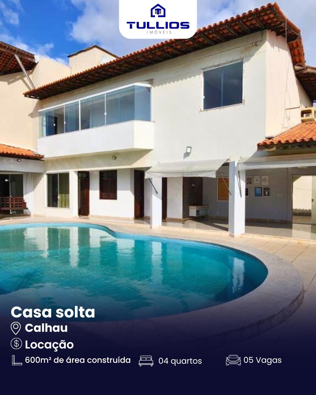 🏡 ALUGA-SE MANSÃO ALTO PADRÃO NO CALHAU, SÃO LUÍS/MA