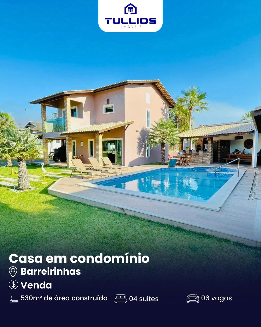 Casa de Alto Padrão à Venda - Barreirinhas/MA