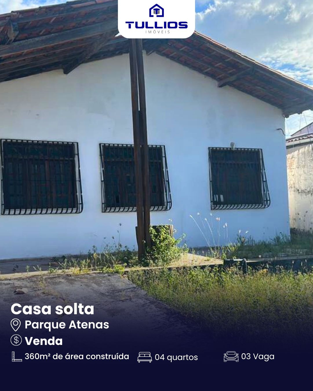 Casa à venda no Parque Atenas – São Luís/MA