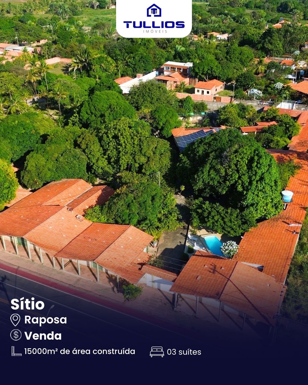 Sítio às Margens da Av. da Raposa – Amplitude e Exclusividade!