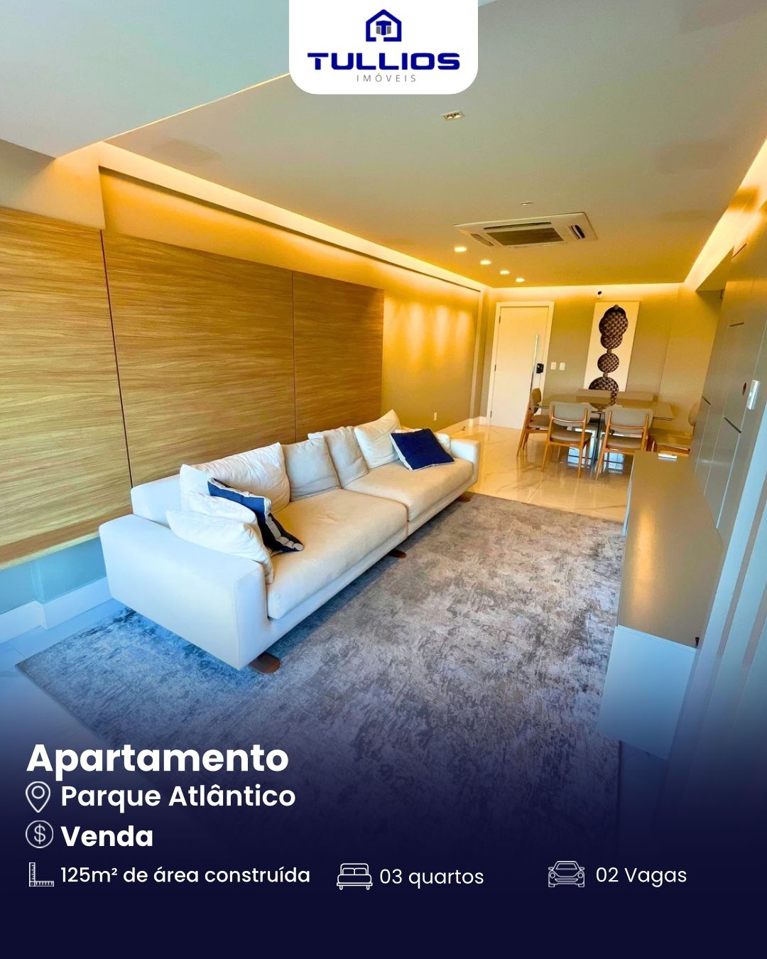 O APARTAMENTO DOS SEUS SONHOS NO PARQUE ATLÂNTICO!