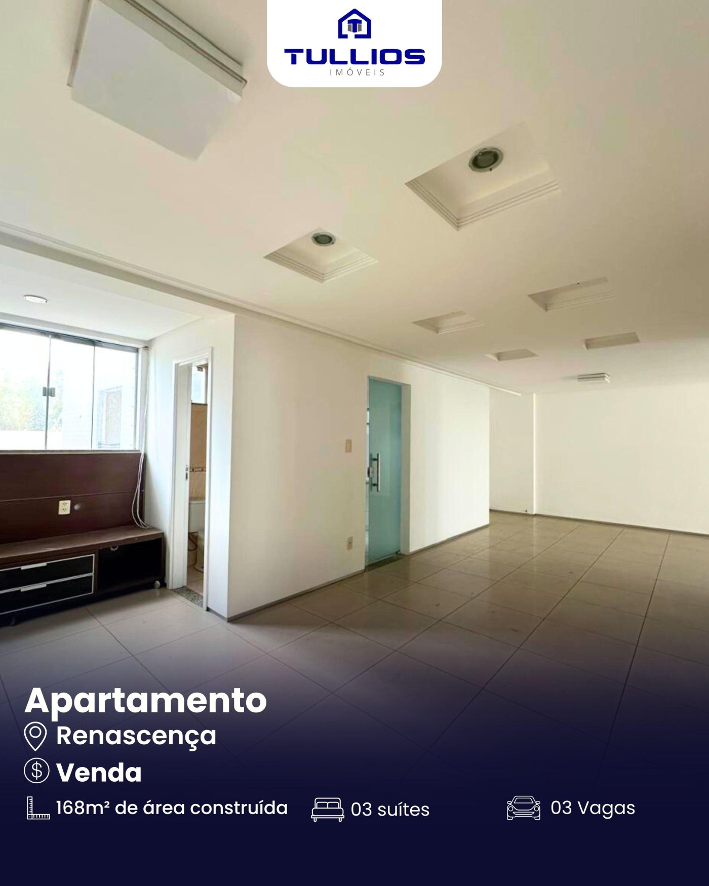 Apartamento à Venda no Renascença – Conforto, Espaço e Localização Privilegiada!