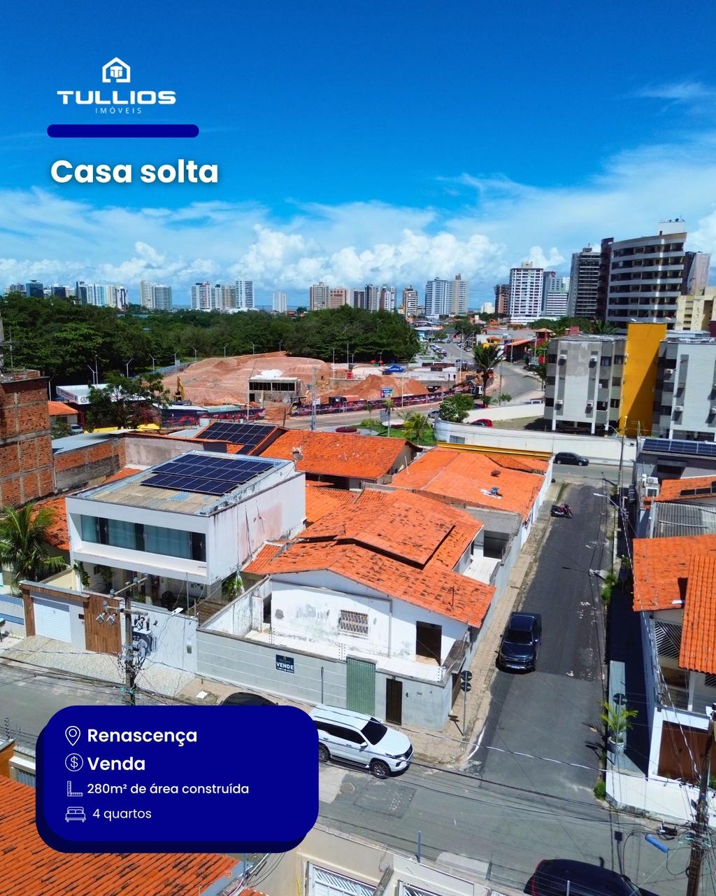 CASA SOLTA NO RENASCENÇA — OPORTUNIDADE ESTRATÉGICA!