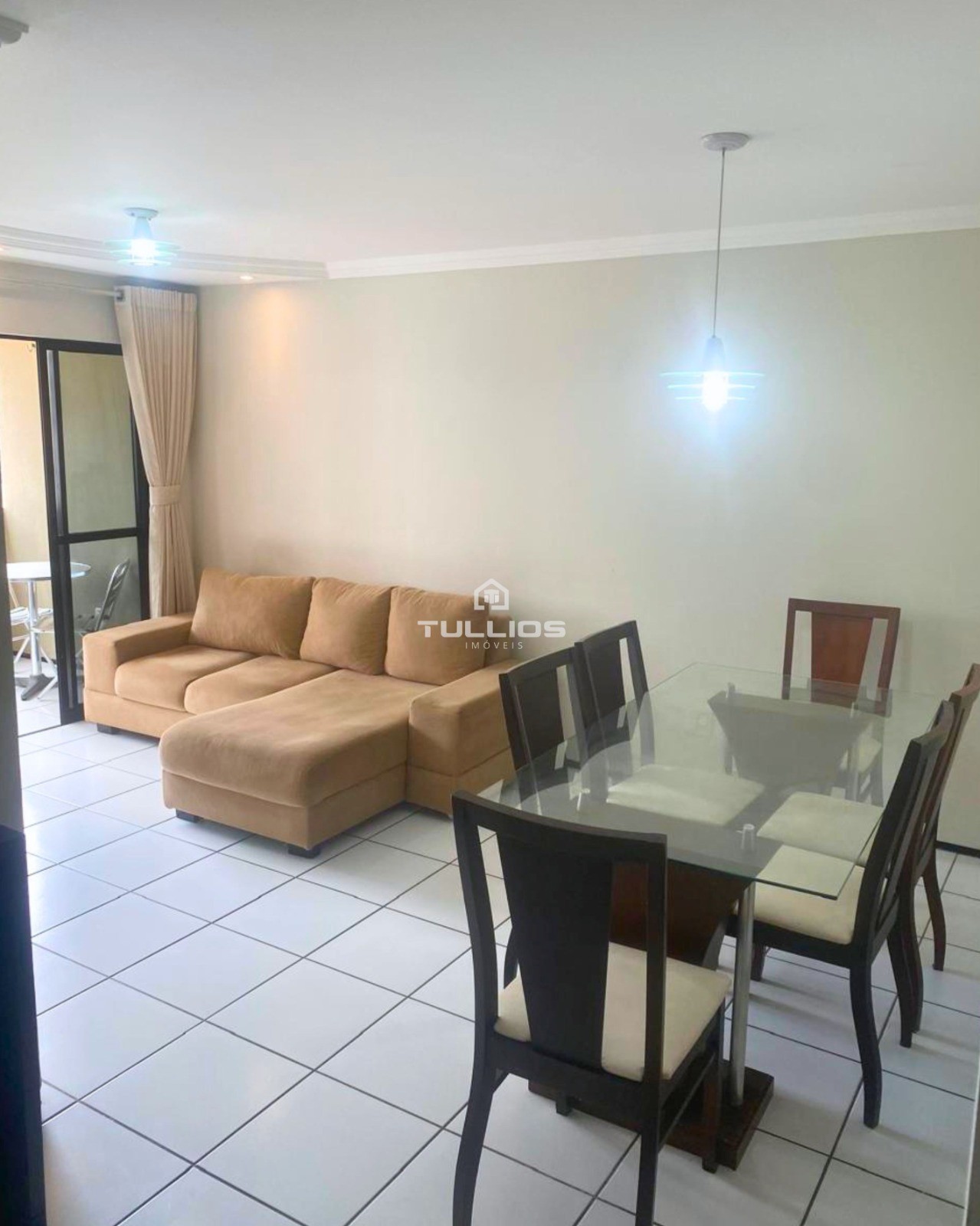 Apartamento Mobiliado com Vista Mar para locação!