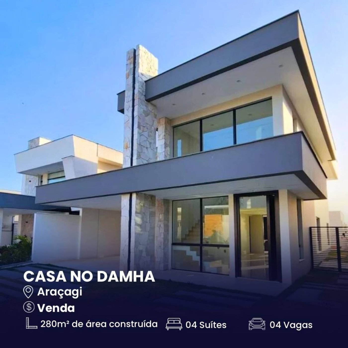 Casa disponível no Damha Araçagi